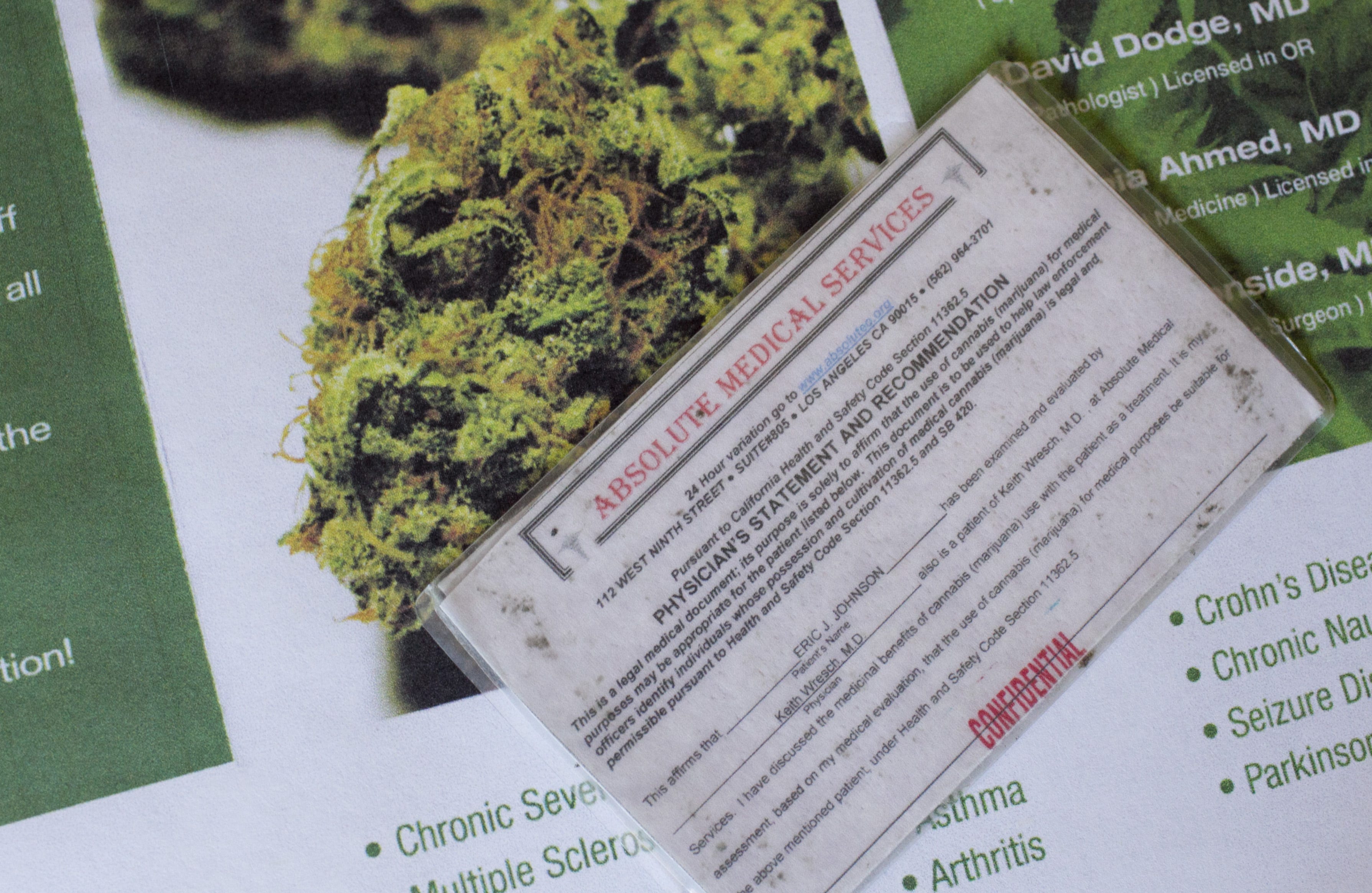 Fake Massachusetts Medical Marijuana Id